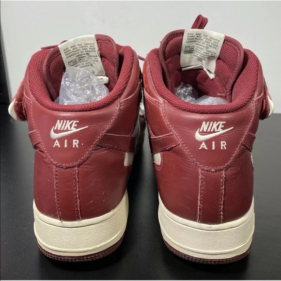 Nike Air Force 1 Mid '07 Team Red Summit White Size 10.5 Mens 315123-610 - Picture 2 of 6